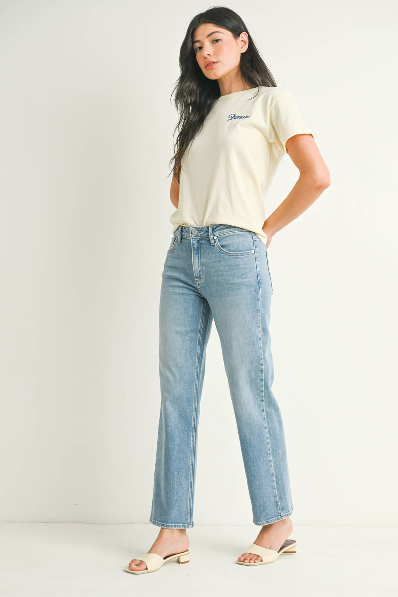 Just Black Denim Stretchy Straight