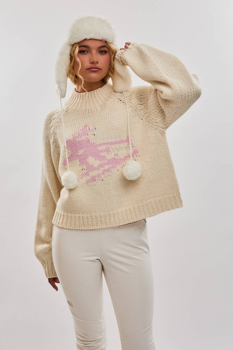 Turtle Neck "Ski" Sweater