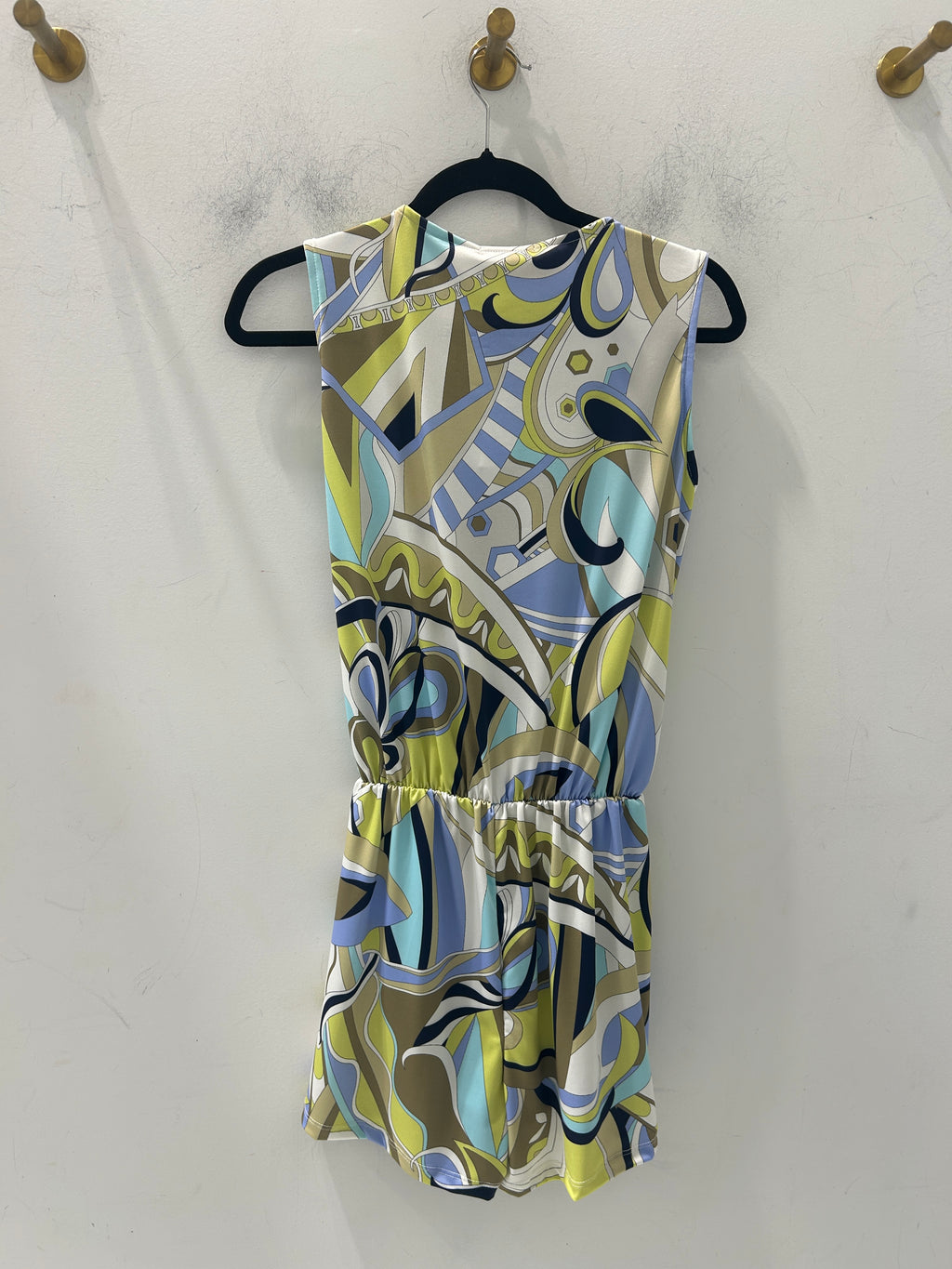 Surplice Romper w/ Pockets