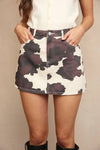 Low Waist Mini Skirt