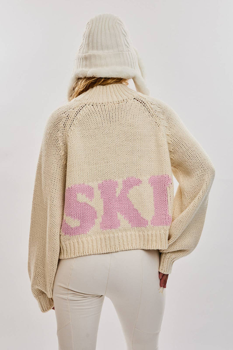 Turtle Neck "Ski" Sweater