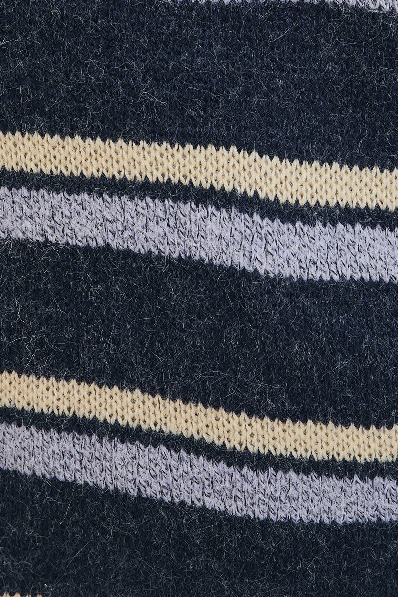 Oversized Pullover Stripe Sweater