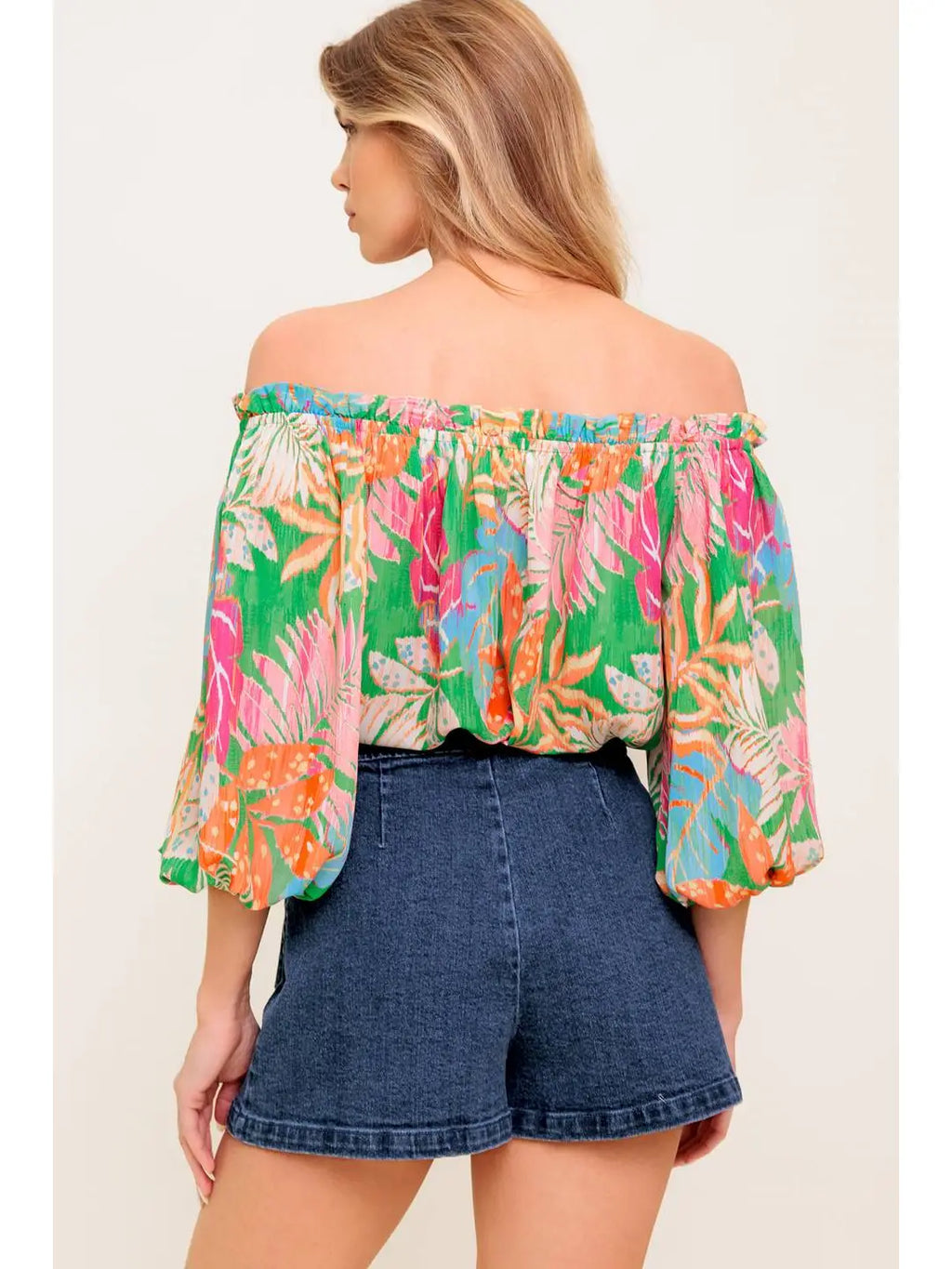 Printed Woven Top