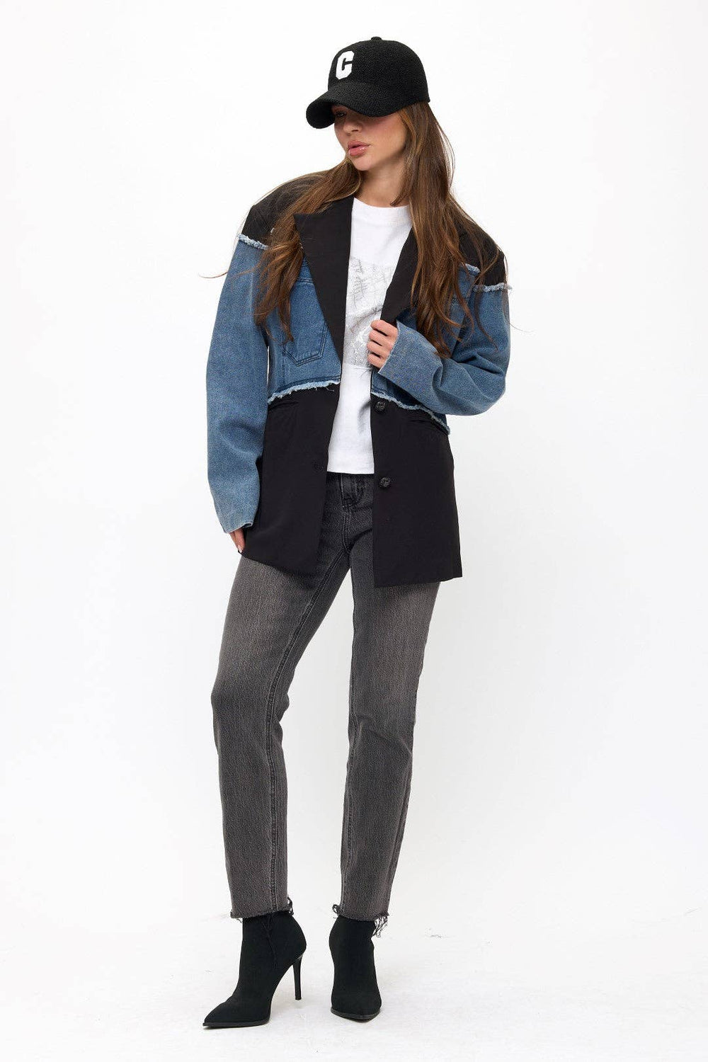 Black/Denim