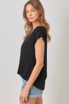 Surplice Neck Top