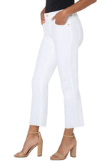 Liverpool Gia Glider Crop Flare w/ Back Pleat Jeans on