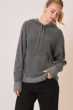 Ultra Soft Knit Pullover Hoodie Sweater