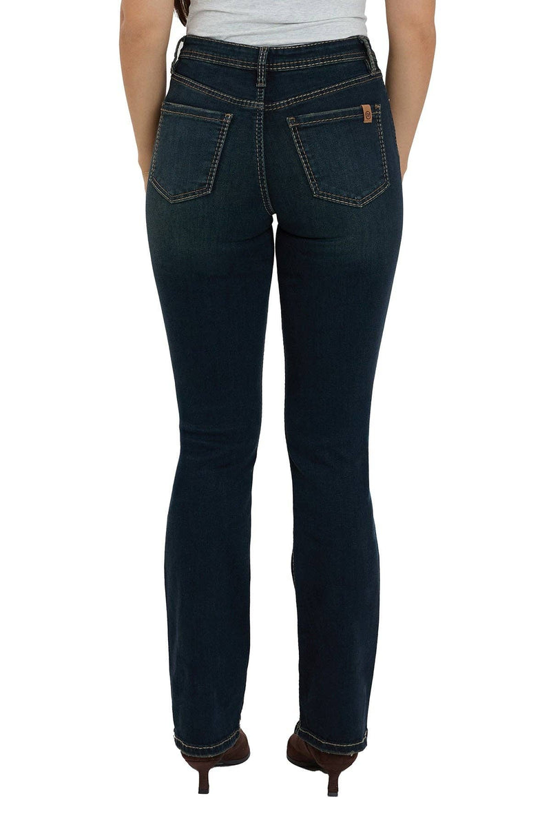 Mia High Rise Western Bootcut Jeans