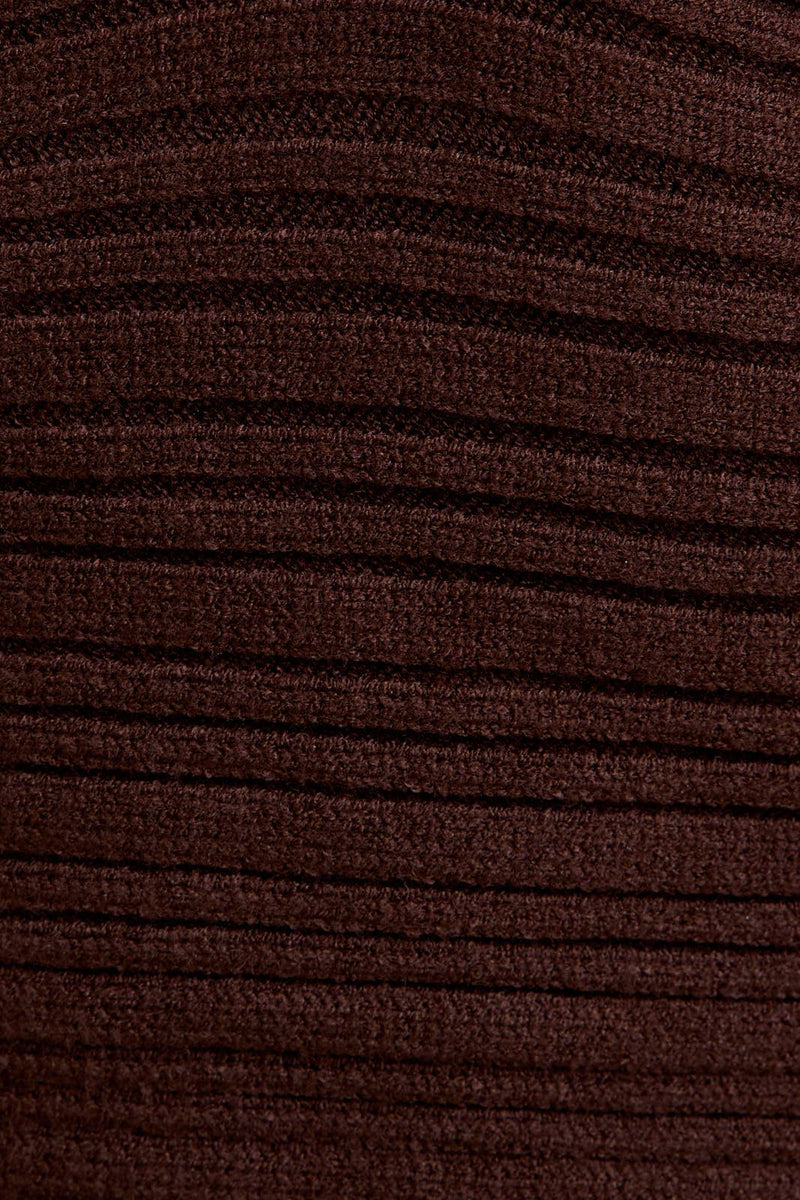 One Shoulder Knit Sweater Top