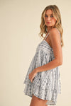 Trapeze Baby doll Tassel Romper