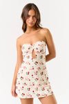Mesh Mini Cut Out Dress