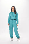 Vintage Havana- Terry Cargo Fleece Pant