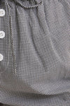 Waist Tie Check Shorts