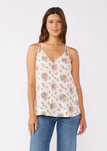 Floral Racerback Tank Top