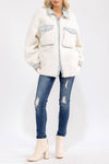 Sherpa Denim Contrast Jacket