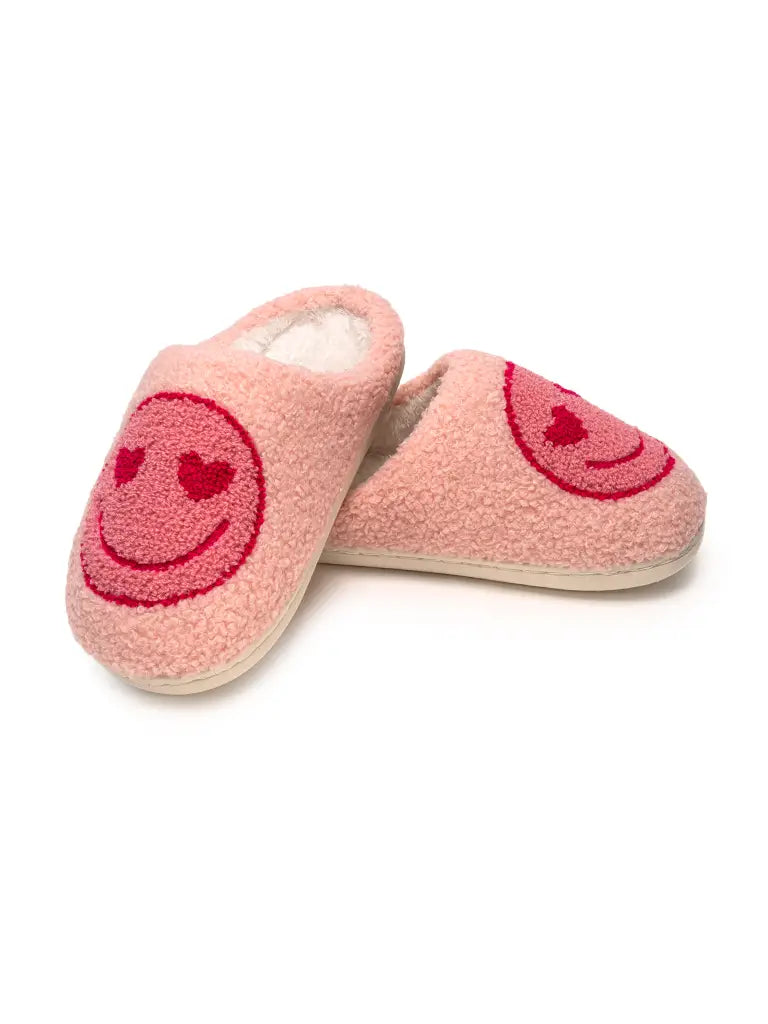 Kids Pink Happy Slipper - Girls
