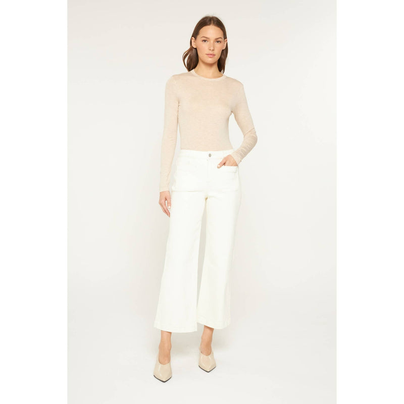 Mica High Rise Cropped Wide Leg