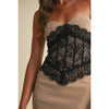 Off Shoulder Lace Maxi Dress