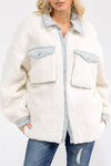 Sherpa Denim Contrast Jacket