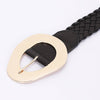 Metal Buckle Braided Belt