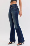 Mid Rise Bootcut Jean with Flap Back Pockets