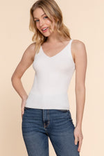 Double V-Neck Cami Top