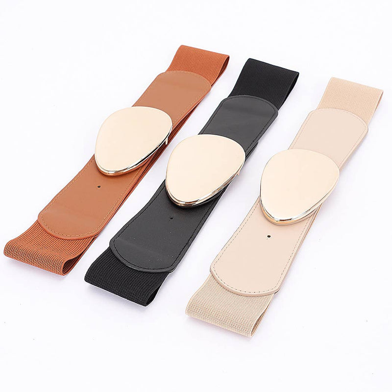 Metal Buckle Elastic Belt