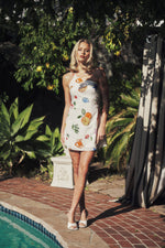 Summer Print One Shoulder Mini Dress