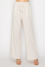 Linen Wide Leg Pants
