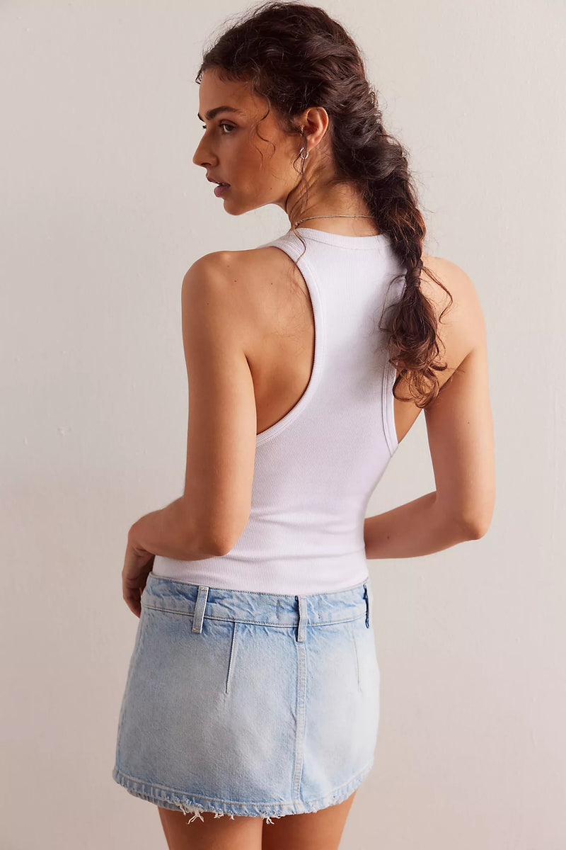 Free People - Gallivanting Peekaboo Skort