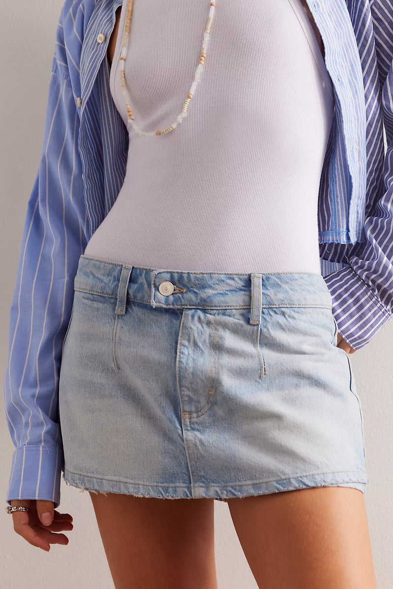 Free People - Gallivanting Peekaboo Skort