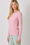 Reverse Coverstitch Top