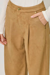 Suede Trousers