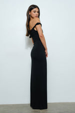 Twist Off Shoulder Maxi Dress