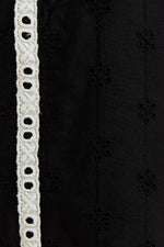 Lace Trim Eyelet Shorts
