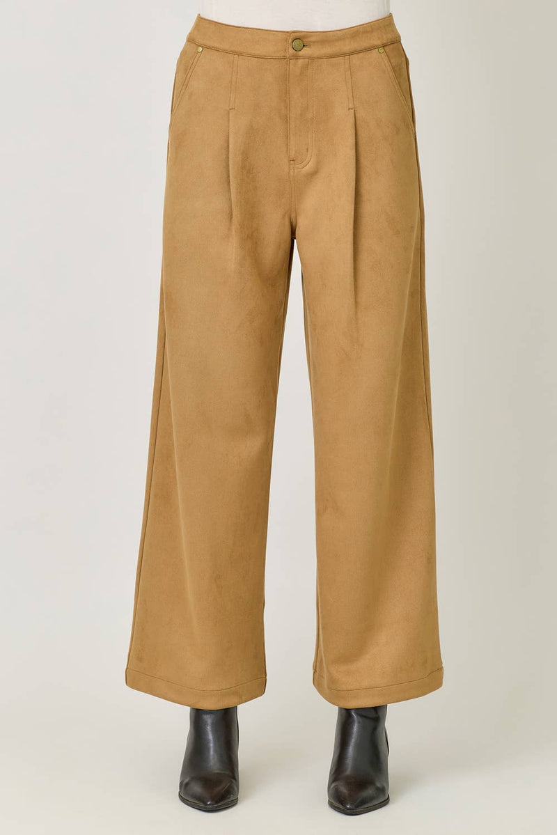 Suede Trousers
