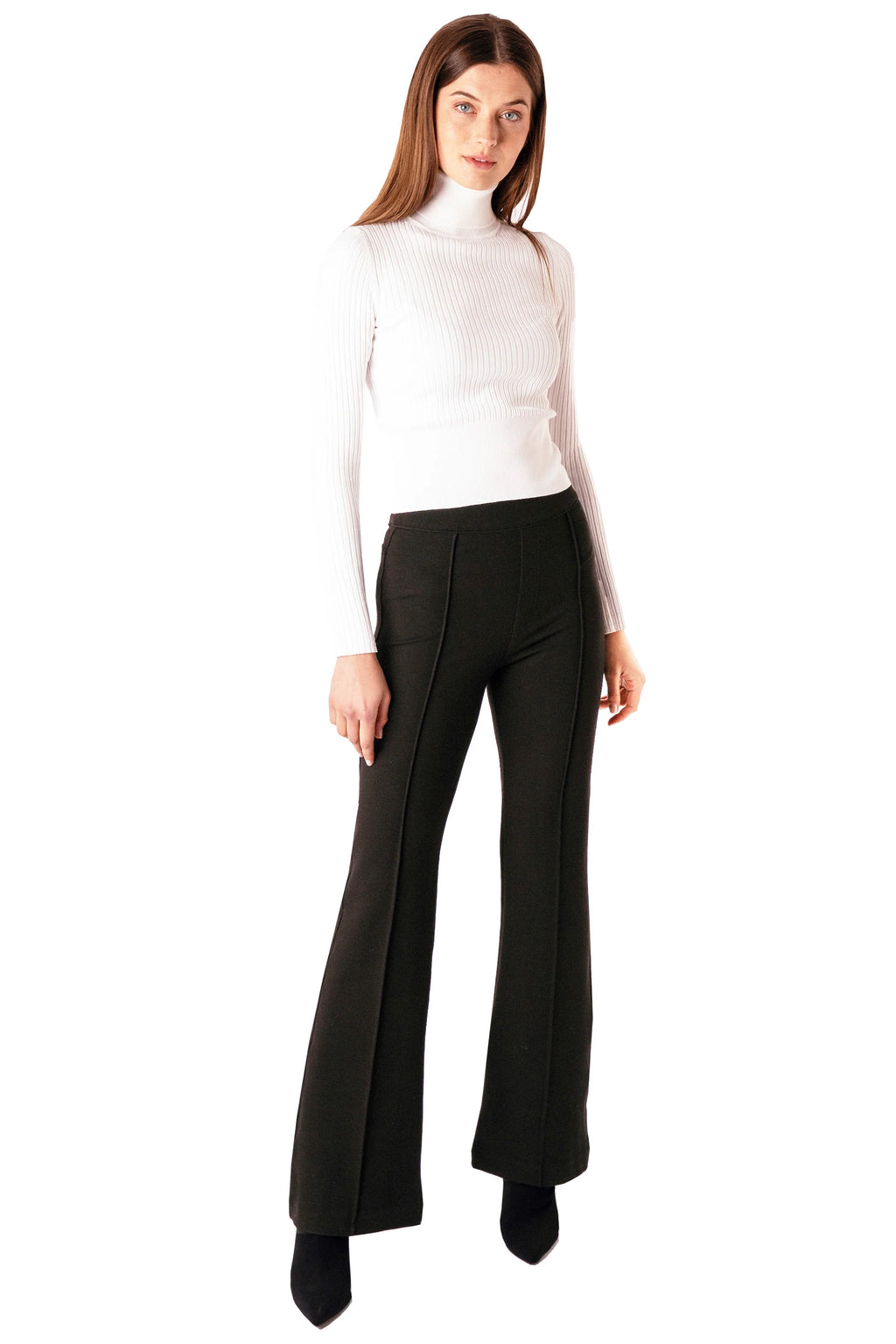 Front Seam Stretch Pants