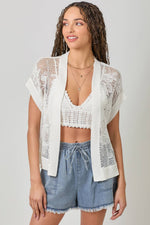 Embroidered Hand Knitting Cardigan
