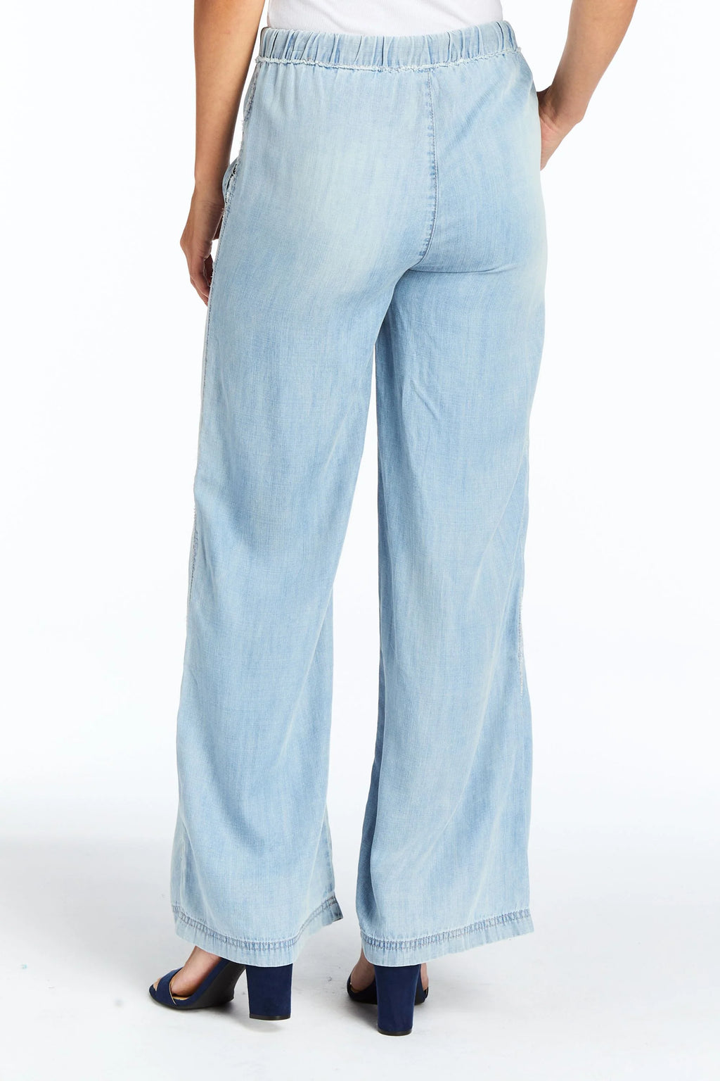 Mid Rise Lounge Pant - Light Indigo