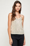 My Sequin Cami Top