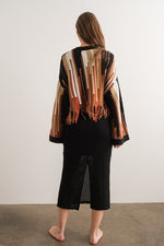 Renata Fringe Detailed Knit Sweater Top