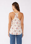Floral Racerback Tank Top