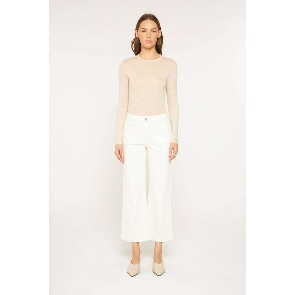 Mica High Rise Cropped Wide Leg