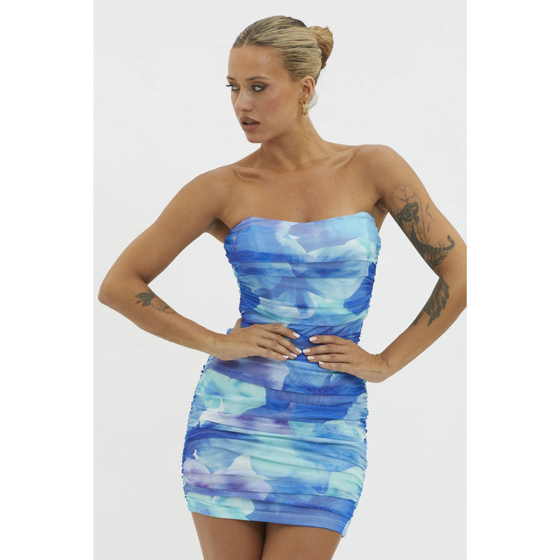 Corset Boning Mini Dress