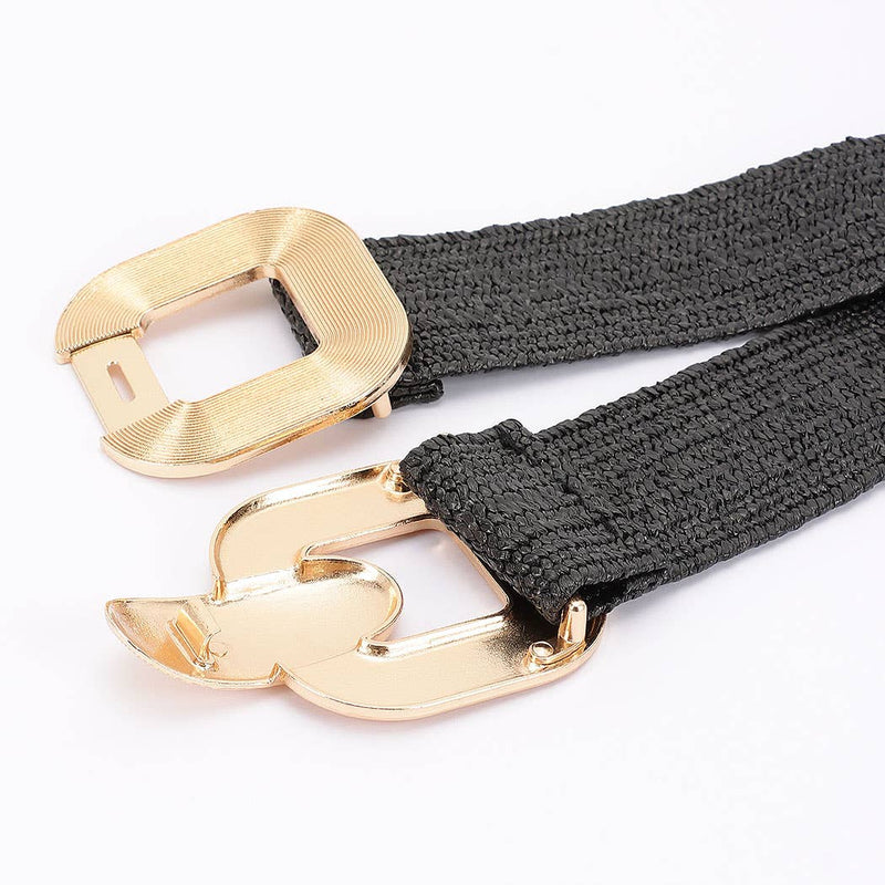 Metal Buckle Elastic Belt