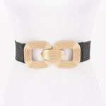 Metal Buckle Elastic Belt