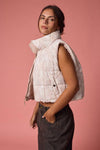 Reversible Cropped Puffer Vest