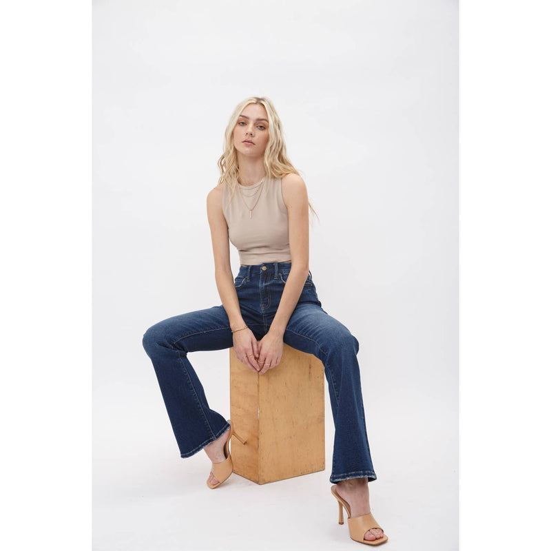 MICA Quartet High Rise Boot Cut Jeans