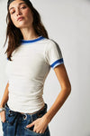 Free People Sporty Mix Tee