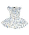 Tiered Floral Eyelet Dress- Girls